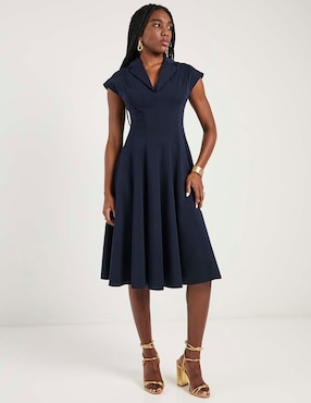 Vestido midi formal Rue de la Paix para mujer