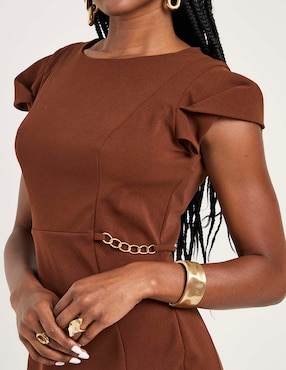 Vestido arriba de la rodilla formal Rue de la Paix para mujer