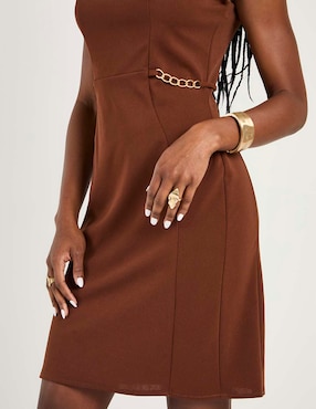 Vestido arriba de la rodilla formal Rue de la Paix para mujer