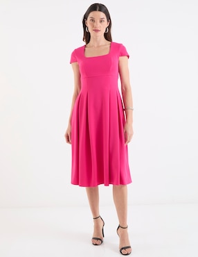 Vestido midi formal Rue de la Paix para mujer