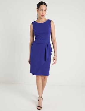 Vestido arriba de la rodilla formal Rue de la Paix para mujer