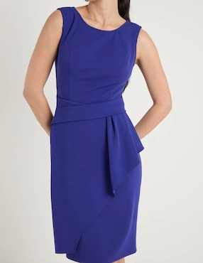 Vestido arriba de la rodilla formal Rue de la Paix para mujer