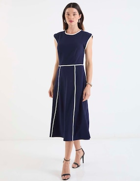 Vestido midi formal Rue de la Paix para mujer