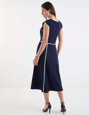 Vestido midi formal Rue de la Paix para mujer