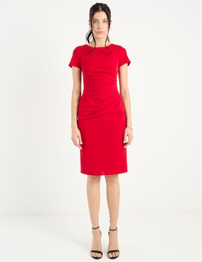 Vestido arriba de la rodilla formal Rue de la Paix para mujer