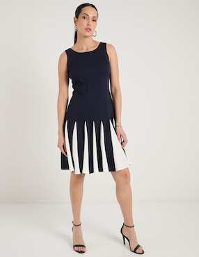 Vestido arriba de la rodilla formal Rue De La Paix para mujer