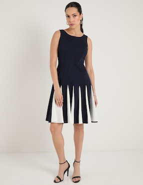 Vestido arriba de la rodilla formal Rue De La Paix para mujer