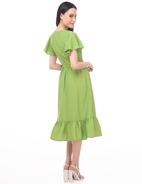 Vestido midi casual Sarah Bustani para mujer