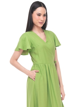 Vestido midi casual Sarah Bustani para mujer