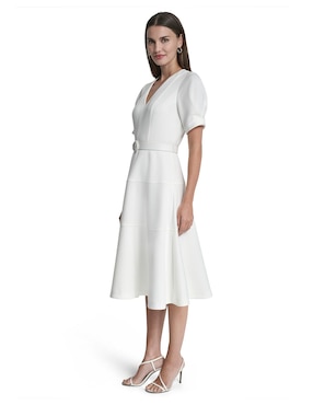 Vestido midi casual Dkny para mujer