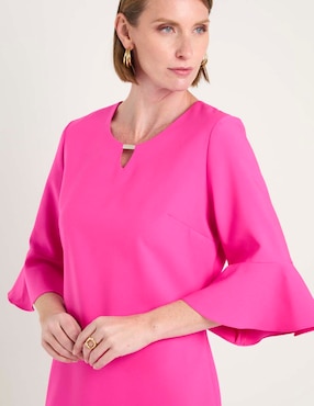 Vestido a la rodilla casual Toscano para mujer