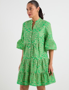 Vestido a la rodilla casual Toscano para mujer