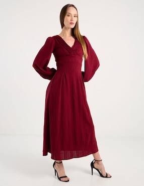 Vestido maxi casual Beatriz Meade para mujer