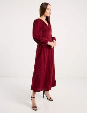 Vestido maxi casual Beatriz Meade para mujer