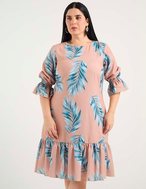 Vestido a la rodilla casual Rue de la Paix para mujer