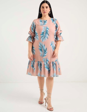 Vestido a la rodilla casual Rue de la Paix para mujer