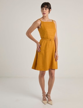Vestido a la rodilla casual Rue de la Paix para mujer