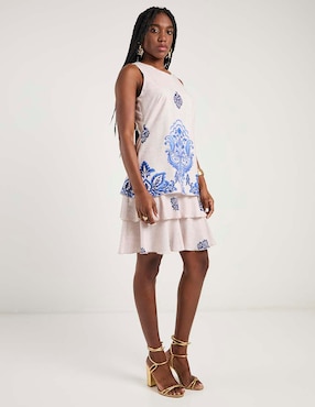 Vestido arriba de la rodilla casual Rue de la Paix para mujer