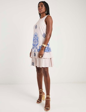 Vestido arriba de la rodilla casual Rue de la Paix para mujer
