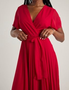 Vestido midi de fiesta Rue de la Paix escote V