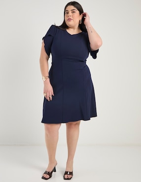Vestido arriba rodilla casual Rue De La Paix para mujer