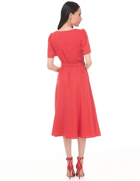 Vestido midi casual Sarah Bustani para mujer