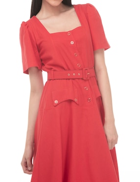 Vestido midi casual Sarah Bustani para mujer