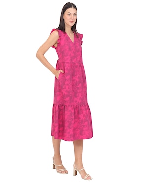 Vestido midi casual Rue de la Paix para mujer