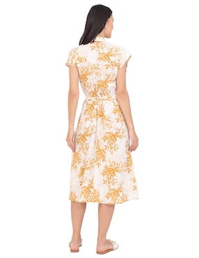 Vestido midi casual Rue de la Paix para mujer