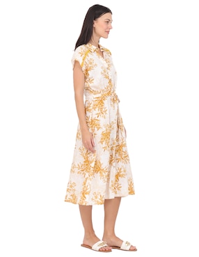 Vestido midi casual Rue de la Paix para mujer
