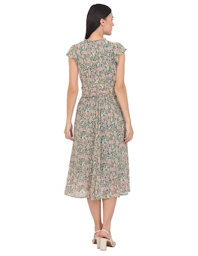 Vestido midi casual Rue de la Paix para mujer