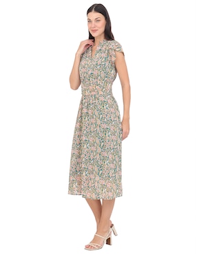 Vestido midi casual Rue de la Paix para mujer