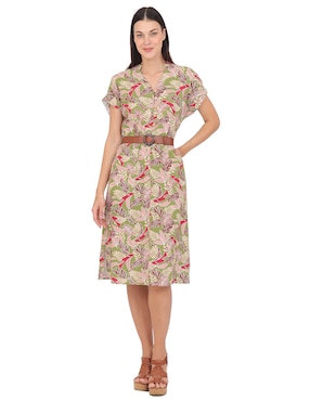 Vestido 3/4 casual Rue de la Paix para mujer