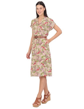 Vestido 3/4 casual Rue de la Paix para mujer