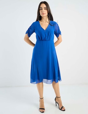 Vestido midi casual Rue de la Paix para mujer