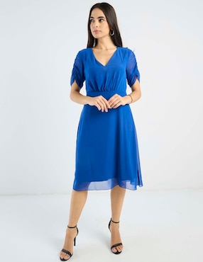 Vestido midi casual Rue de la Paix para mujer