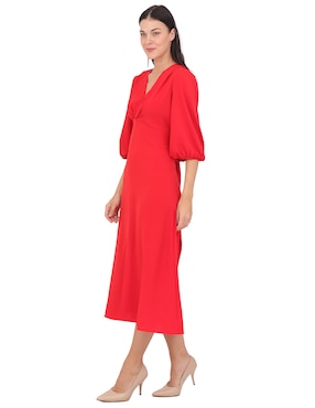 Vestido midi formal Rue de la Paix para mujer