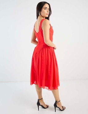 Vestido midi casual Rue De La Paix para mujer