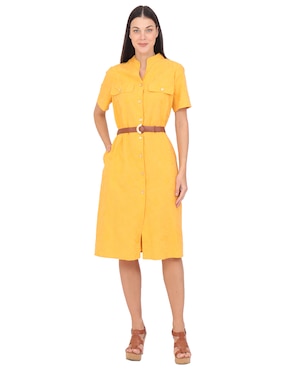 Vestido midi casual Rue de la Paix para mujer