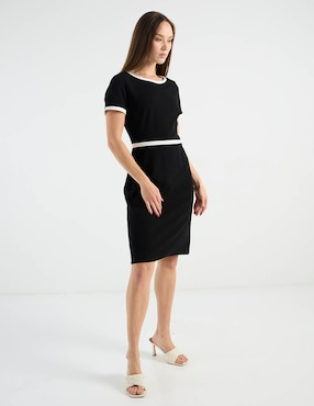 Vestido arriba de la rodilla formal Rue de la Paix para mujer