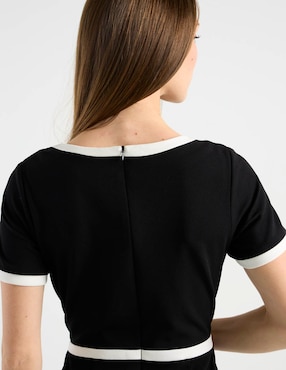 Vestido arriba de la rodilla formal Rue de la Paix para mujer