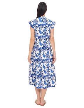 Vestido midi casual Rue de la Paix para mujer