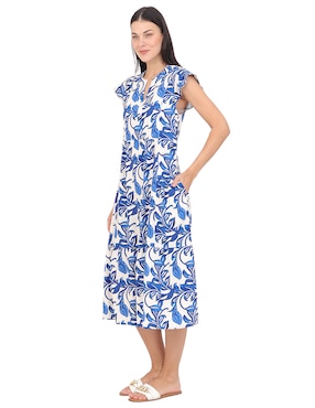 Vestido midi casual Rue de la Paix para mujer