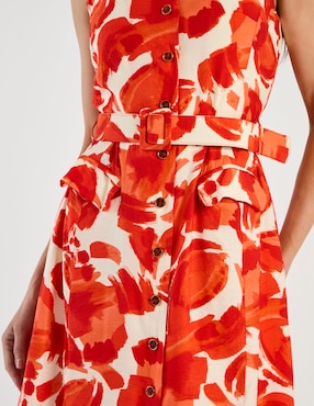 Vestido 3/4 casual Karen Olivier para mujer