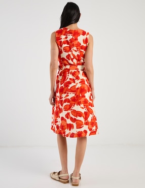 Vestido 3/4 casual Karen Olivier para mujer