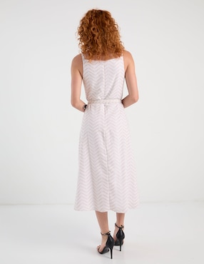 Vestido midi casual Rue de la Paix escote cuadrado