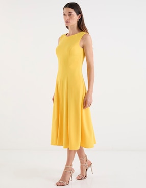 Vestido midi casual Rue de la Paix para mujer