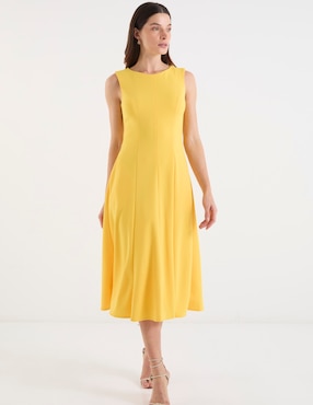 Vestido midi casual Rue de la Paix para mujer