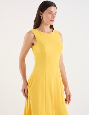Vestido midi casual Rue de la Paix para mujer