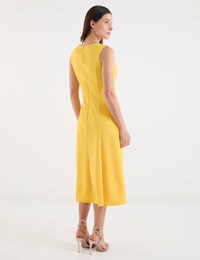Vestido midi casual Rue de la Paix para mujer